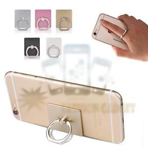 Ringstent Fiber Polos Phone Holder Ring Stand RINGSTAND BESI POLOS CHROME UNIVERSAL