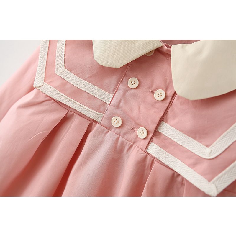 Dress bayi 0-2 tahun AERUL HITAM PUTIH PINK / GAUN BAYI baju bayi perempuan KUALITAS IMPORT