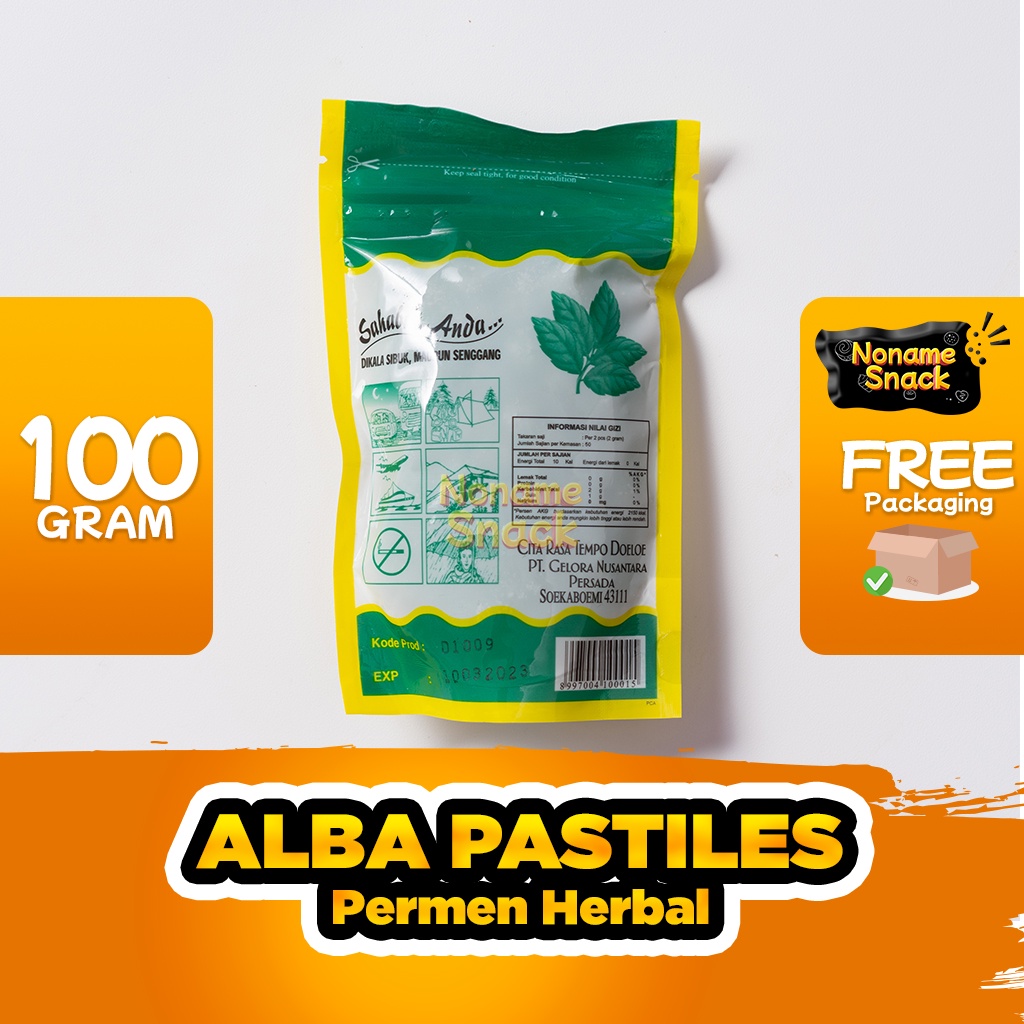 NoName Snack - Permen Alba Pastiles Jadul Grosir