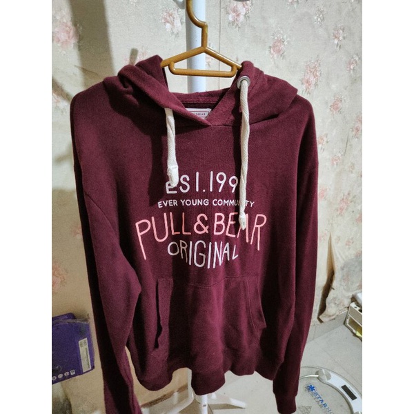 PRELOVED HOODIE PULL AND BEAR WOMEN ORIGINAL