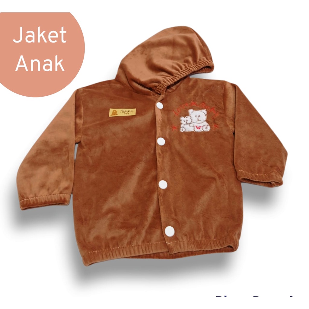 Jaket Bayi Bulu Halus | Mantel Bayi Bludru