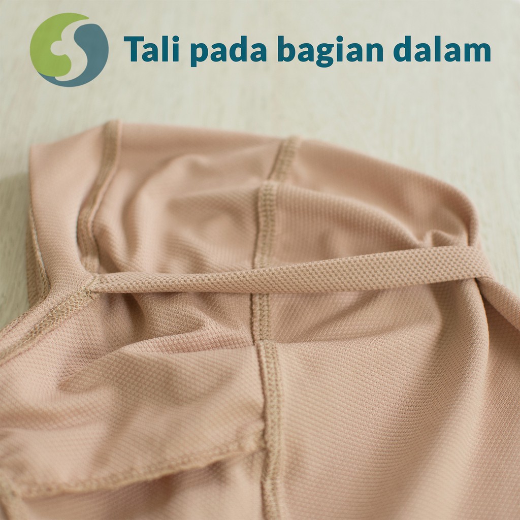 Hijab Jilbab Kerudung Krudung Olahraga senam Sport Sporty Instant Murah Sporte SH 08-2