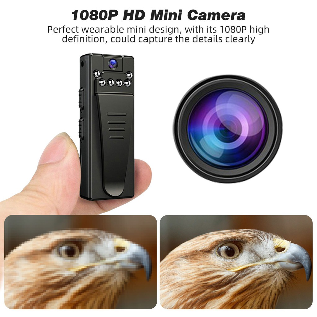 Mini Camera Kamera Spy Mini Pengintai Mini Tersembunyi CCTV Kecil Tanpa Kabel Pengintip HD JS137