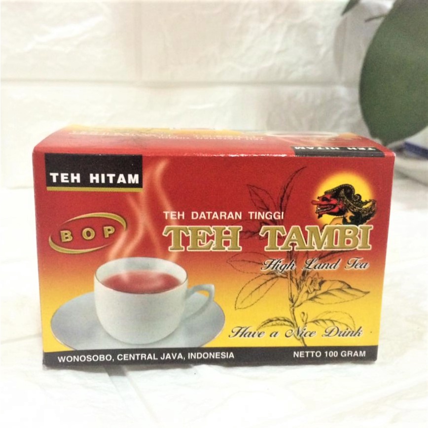 

Teh Hitam Tambi Cap Cakil Celup Box 100gr