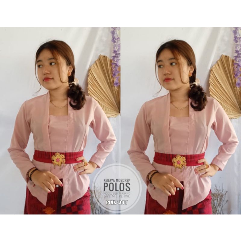 Kebaya Jadi Moscrep Polos