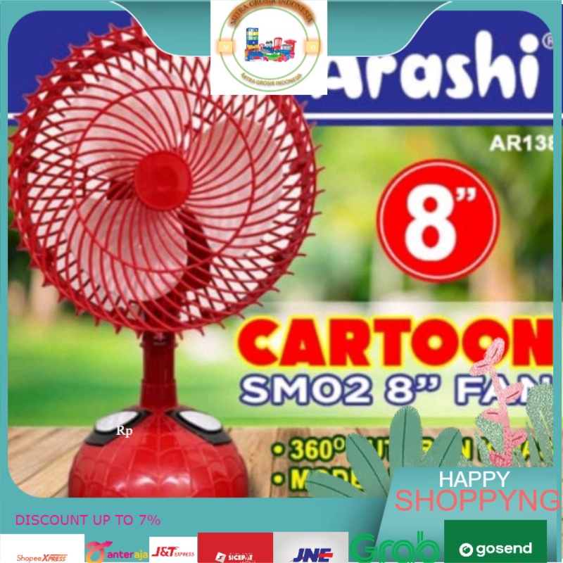 Desk fan ARASHI Spiderman SM02