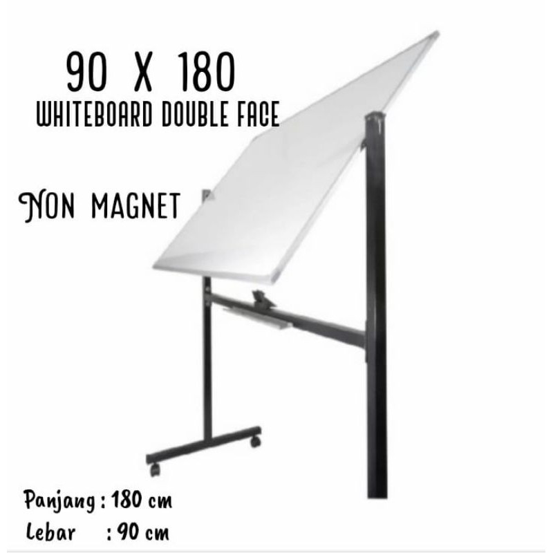 Doublegace whiteboard non magnet