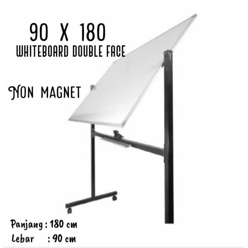 

Doubleface whiteboard magnet 90 x 180 cm