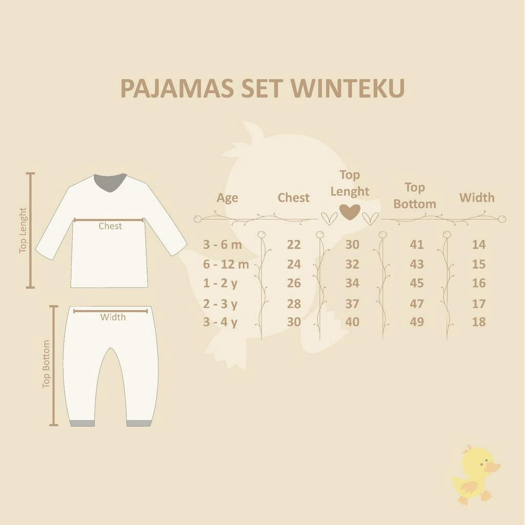 WINTEKU Basic Set  OBLONG Fantasy Boy-Setelan Oblong Kids and Baby Fantasy BOY