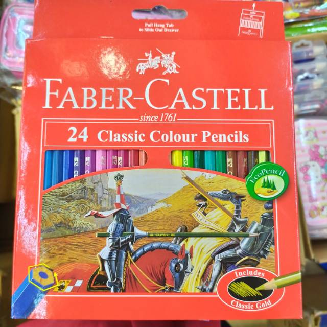 

PENSIL WARNA 24 FABER CASTELL