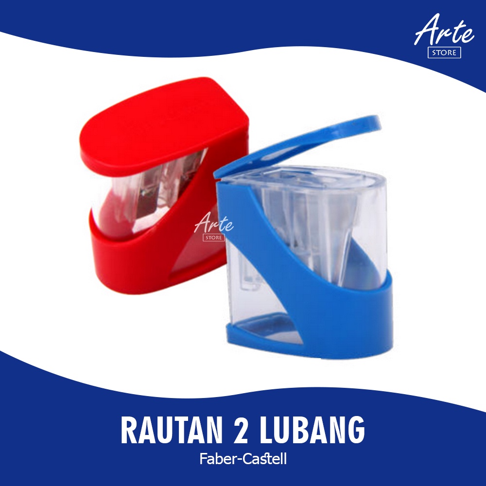 Serutan - Rautan Faber-Castell ZN Double Hole Sharpener