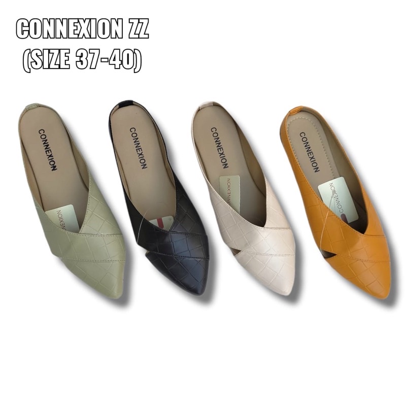 Sendal Connexion / Flat Shoes Connexion Merk Matahari / Sepatu Wanita Connexion Merk Matahari / Conn