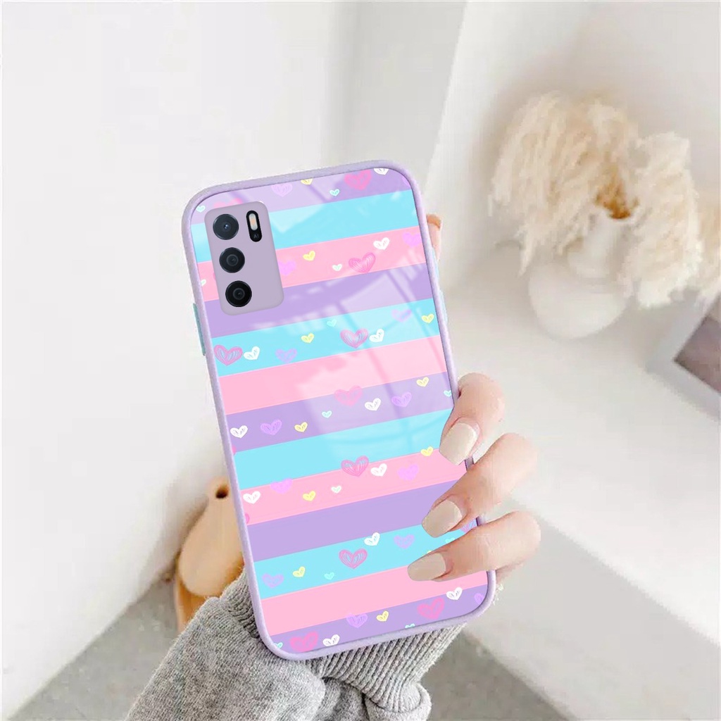 Softcase Glass Kaca Ungu/Lilac Oppo A16/A16s Terbaru [SC250] Case Oppo A16/A16s - Casing Hp Oppo A16/A16s - Case hp Oppo A16/A16s - Case handphone Oppo A16/A16s - Casing handphone - Kesing HP Oppo A16/A16s - Softcase HP- Silicon hp - Bayar di tempat