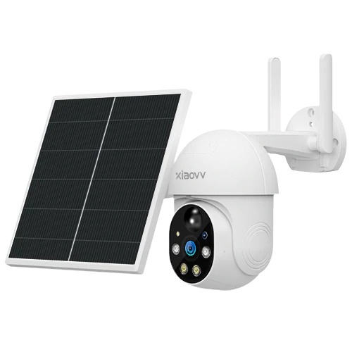 Xiaovv Kamera CCTV Solar Panel 4G PTZ Smart Camera 1080P - XVV-1120S-P6 - White