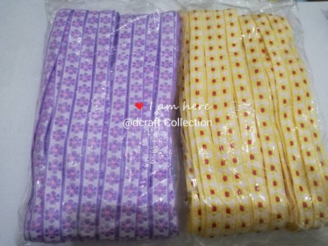 Renda Libin / Renda Kerudung per Roll