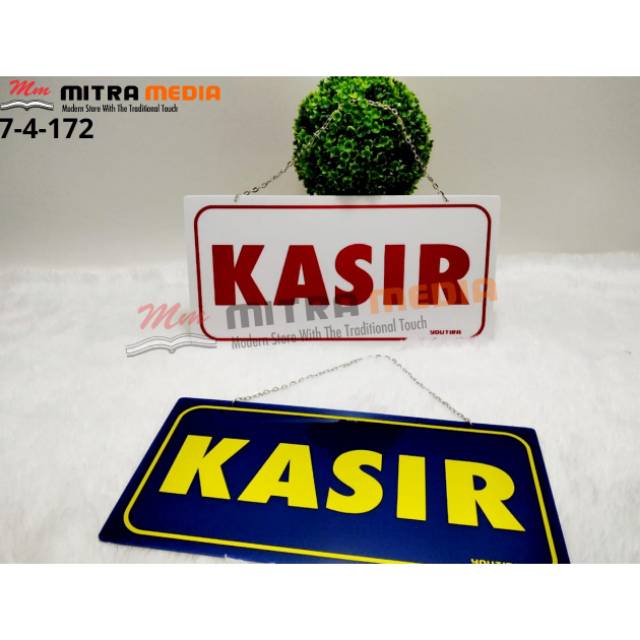 

ACRYLIC TULISAN KASIR RANTAI GANTUNG
