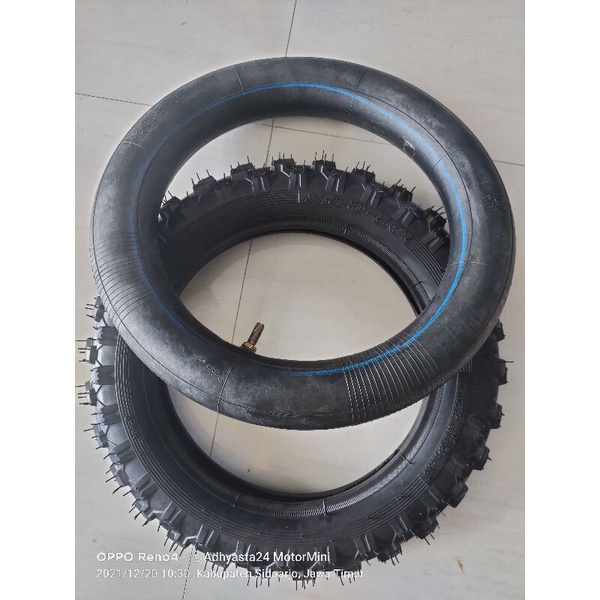 Ban mini trail ukuran 2.50 ring 10 LUAR DALAM motor mini trail mini ORIGINAL