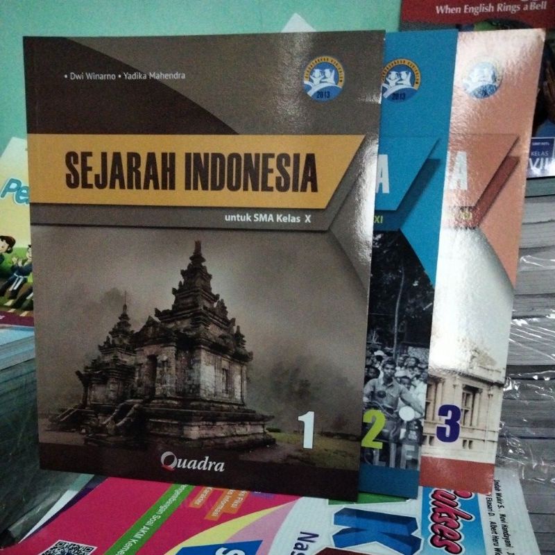 Jual BUKU PAKET SEJARAH INDONESIA (WAJIB) QUADRA KELAS 10,11,12 ...