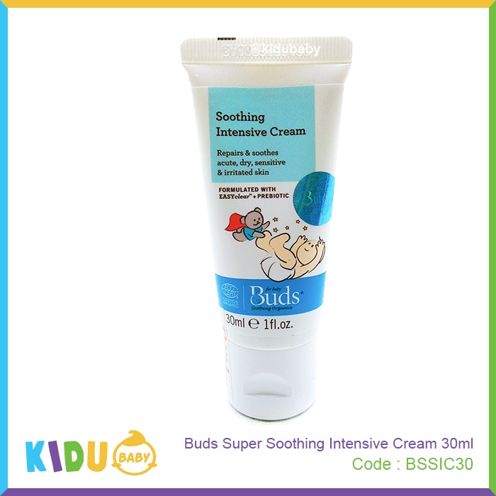 Buds Organics Super Soothing Intensive Cream 30ml Kidu Baby