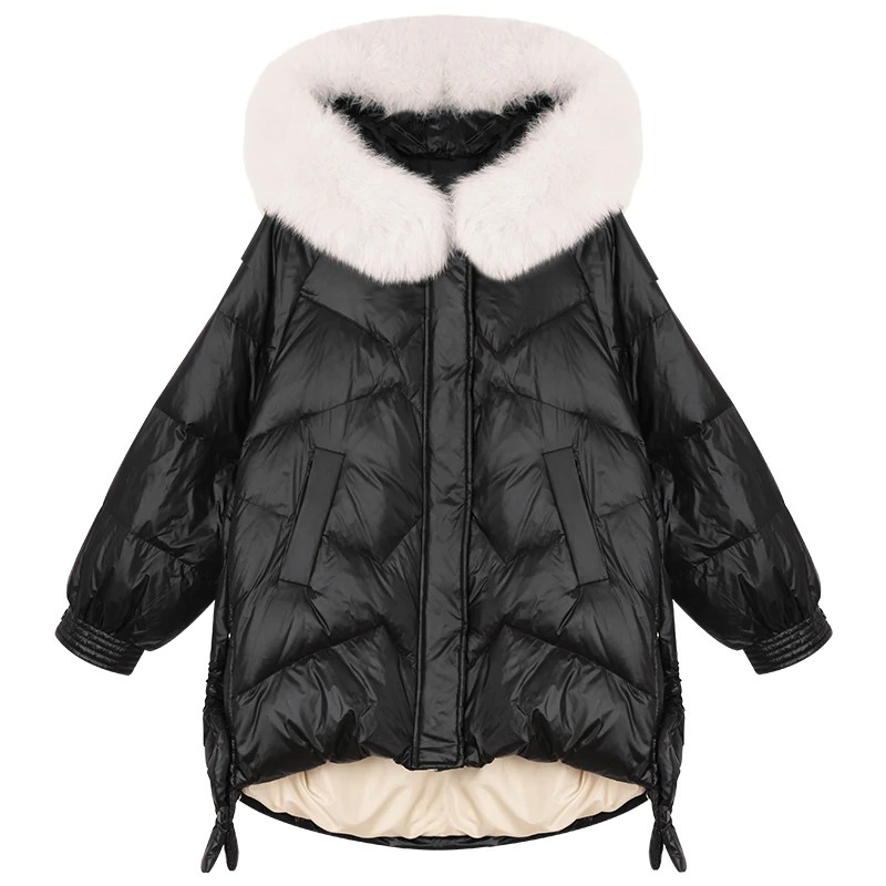 fur hooded parkas