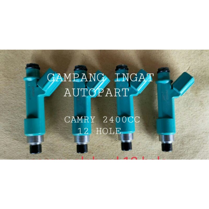 Nozzle Injector Noksel Nozzle Injektor Toyota Camry 2400cc 2400 12 Hole 1pc ORIGINAL