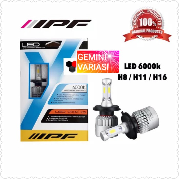 LAMPU HID FOGLAMP-FOG LAMP H TF F-82 11 TURBO LED MOBIL AYLA AGYA 2018
