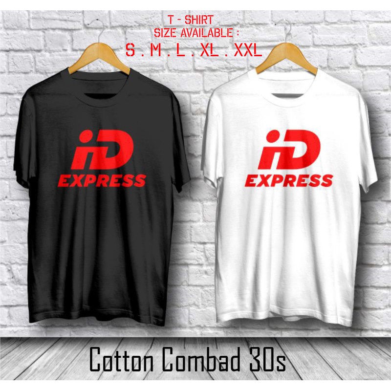 Kaos Baju ID Express logo Kaos Custom Kaos Distro Murah Keren