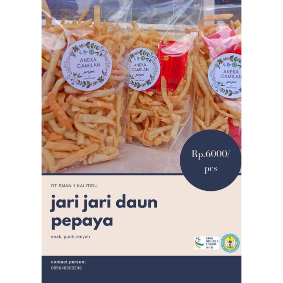 

JARI-JARI DAUN PEPAYA/JAJANAN TRADISIONAL
