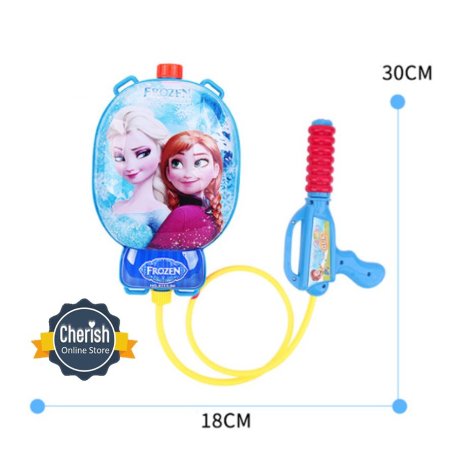 Pistol Air Backpack / Water Gun / Watergun Anak Perempuan / Pistol Air Anak Perempuan