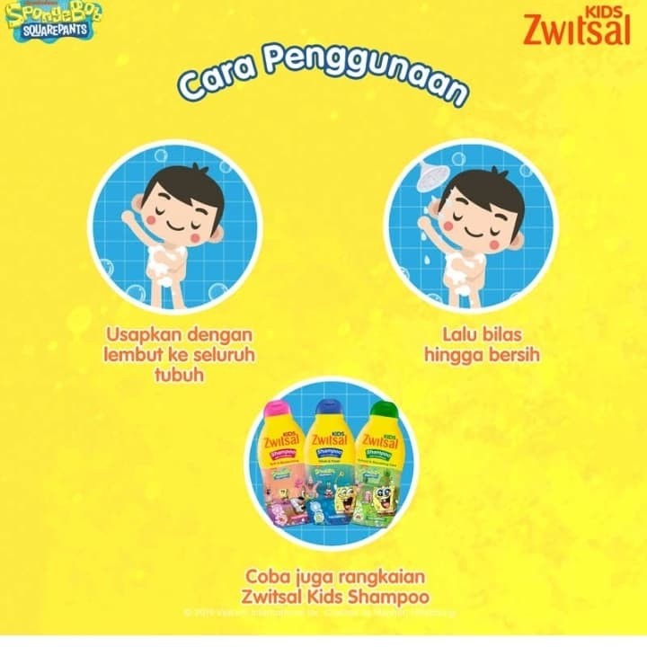 ZWITSAL KIDS BUBLE BATH ACTION BLUE CLEAN &amp; NOURISH 280ML