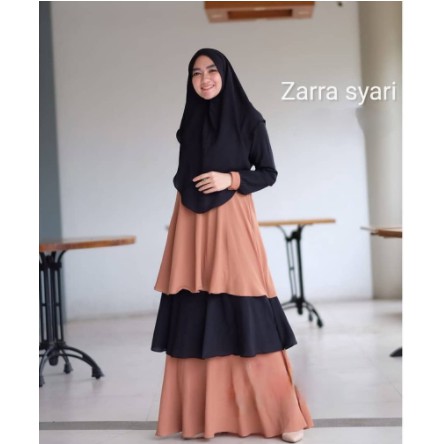 Baju Gamis Muslim Terbaru 2021 Model Baju Pesta Wanita kekinian Bahan ceruty Kekinian gaun remaja