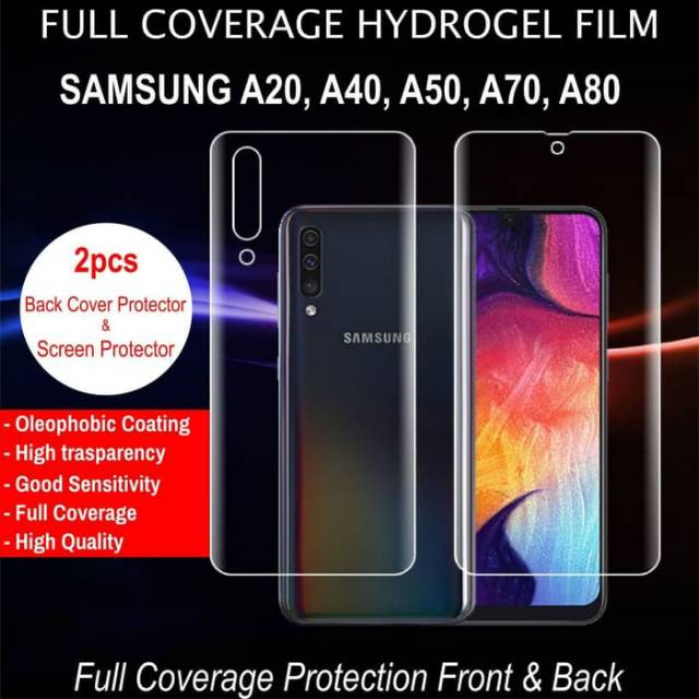 HYDROGEL SCREEN PROTECTOR VIVO Y19 Y17 Y15 Y12 Y11 Y91 Y93 Y95 Y91C Y81 Y83 Y71 Y69 Y53 Full Cover