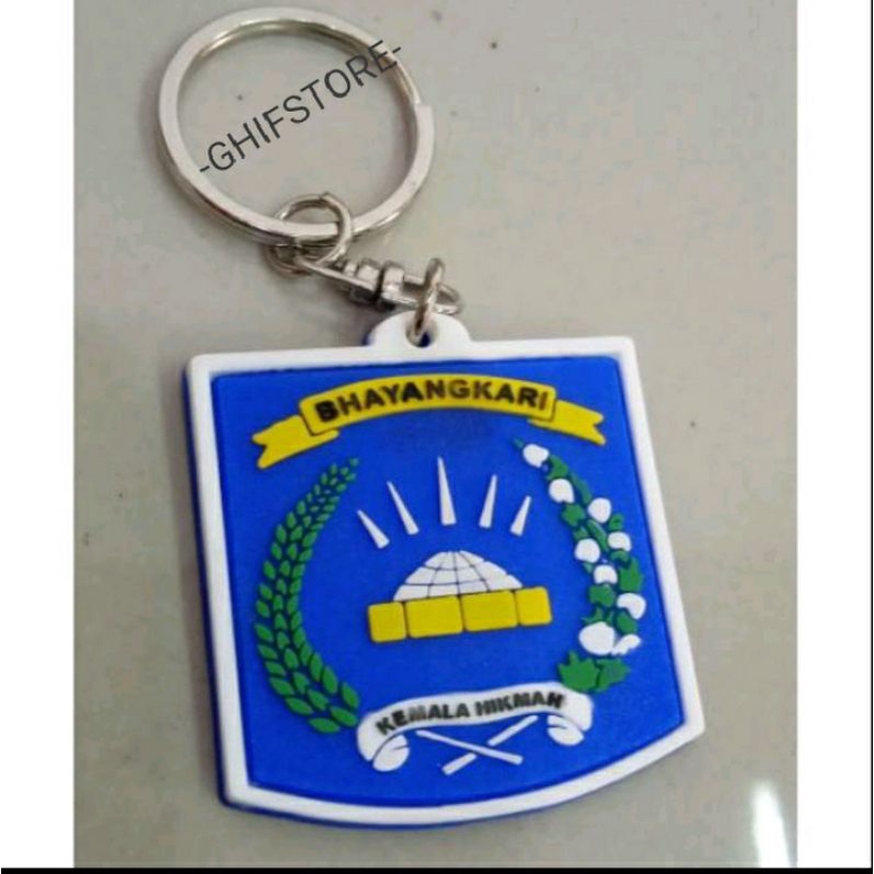 Gantungan kunci bhayangkari