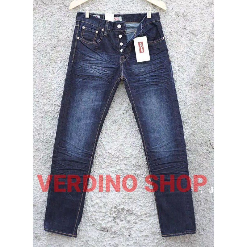 Celana jeans pria Levis 501 original