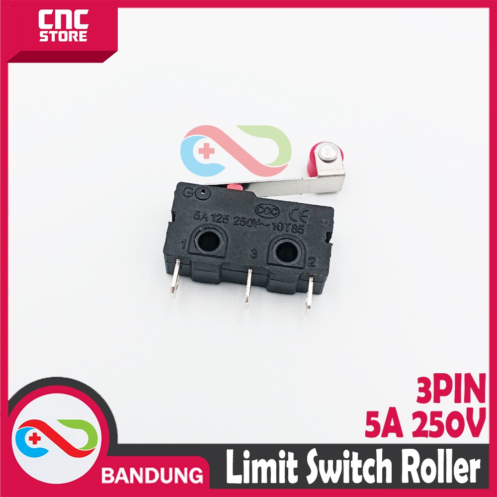 MICRO LIMIT SWITCH ROLLER 3P 3PIN 5A 250V