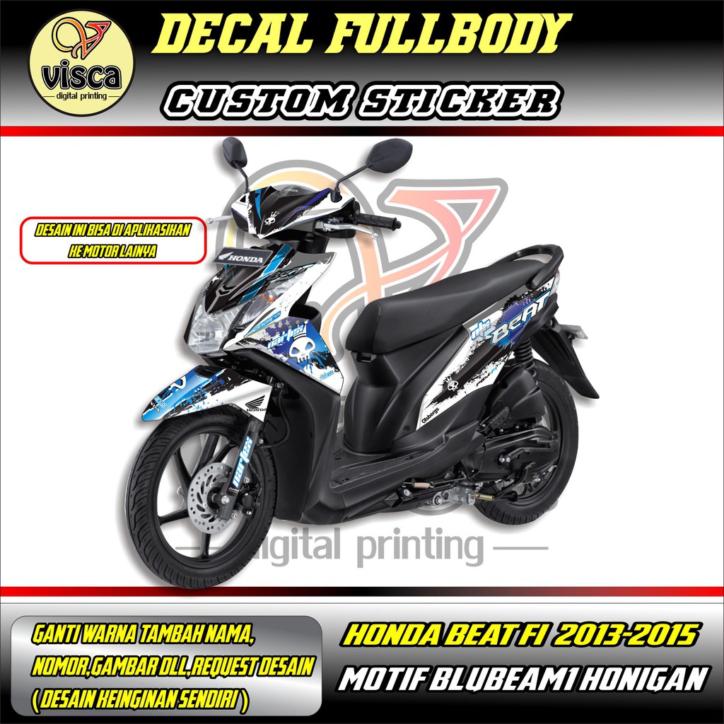 Decal Beat Fi 2013 Decal Beat Fi 2014 Decal Beat Fi 2015 Stiker Beat Fi 2013 2014 2015 Bluebeam