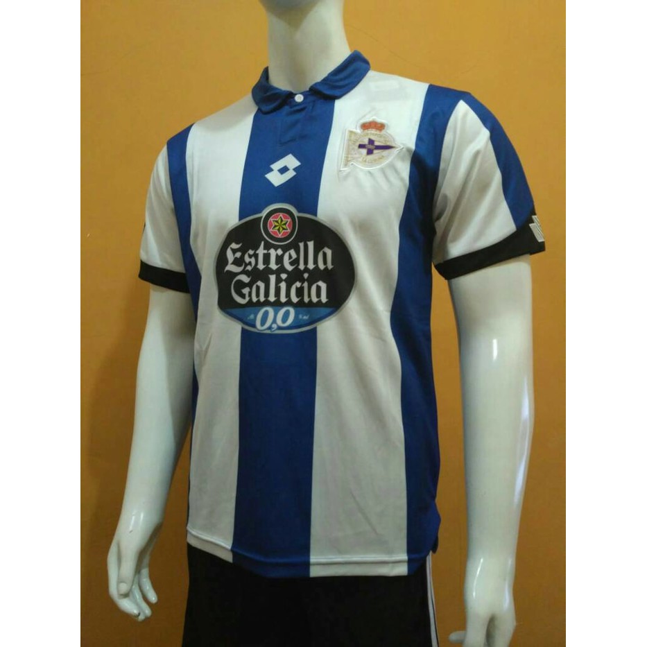 Baju Bola  JERSEY DEPORTIVO LA CORUNA HOME 2016/2017 GRADE ORI