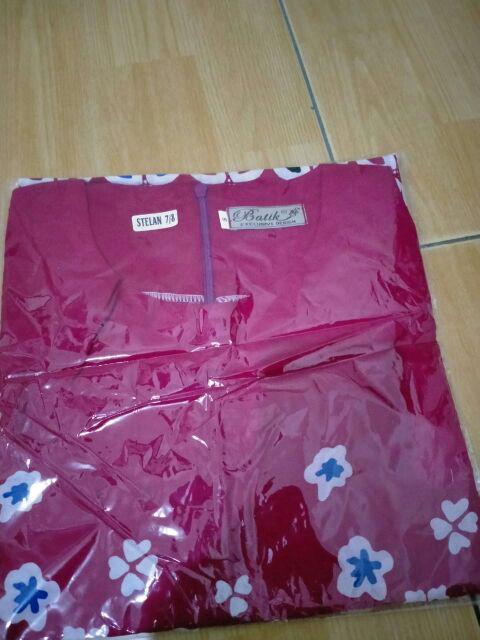 Atasan Batik Wanita Motif Soft Batik Kombinasi Terbaru