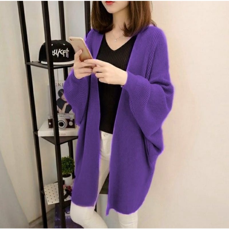 MDLV ~ CARDI LARISSA RAJUT // CARDIGAN RAJUT LENGAN PANJANG // FASHION WANITA