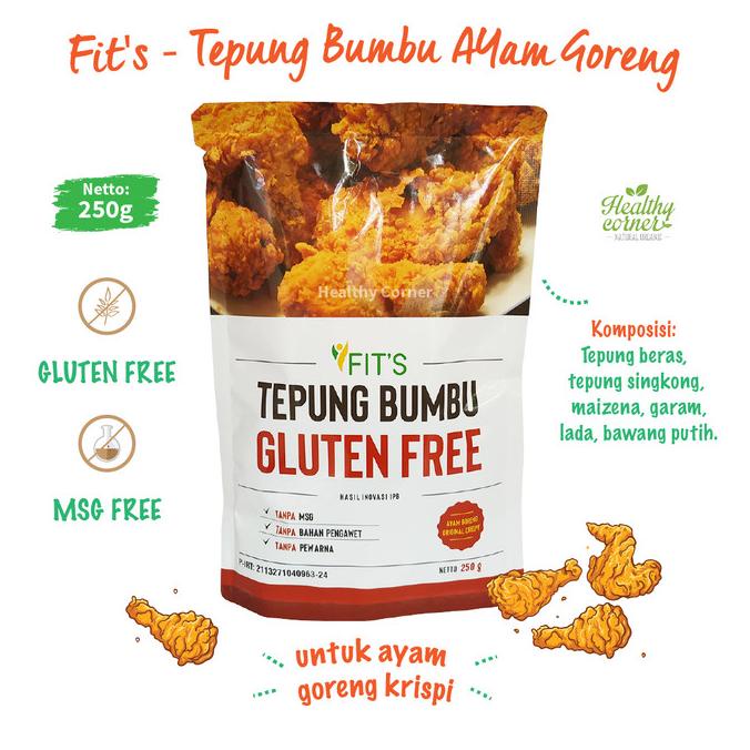 

Tepung Bumbu Ayam Goreng Fried Chicken Gluten Free NON MSG