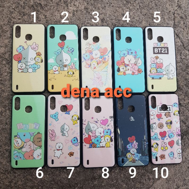 Aoft Case Silikon Fuze Motif Gambar BT21 BTS Infinix Smart 4 X653