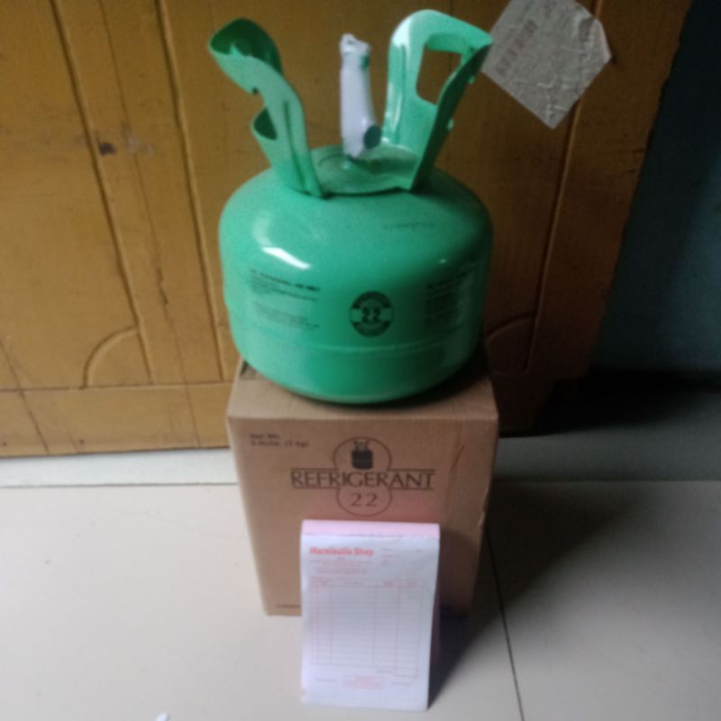R22 Tabung Kecil 3,4 Kg R22 Refrigent tabung Melon 3 Kg