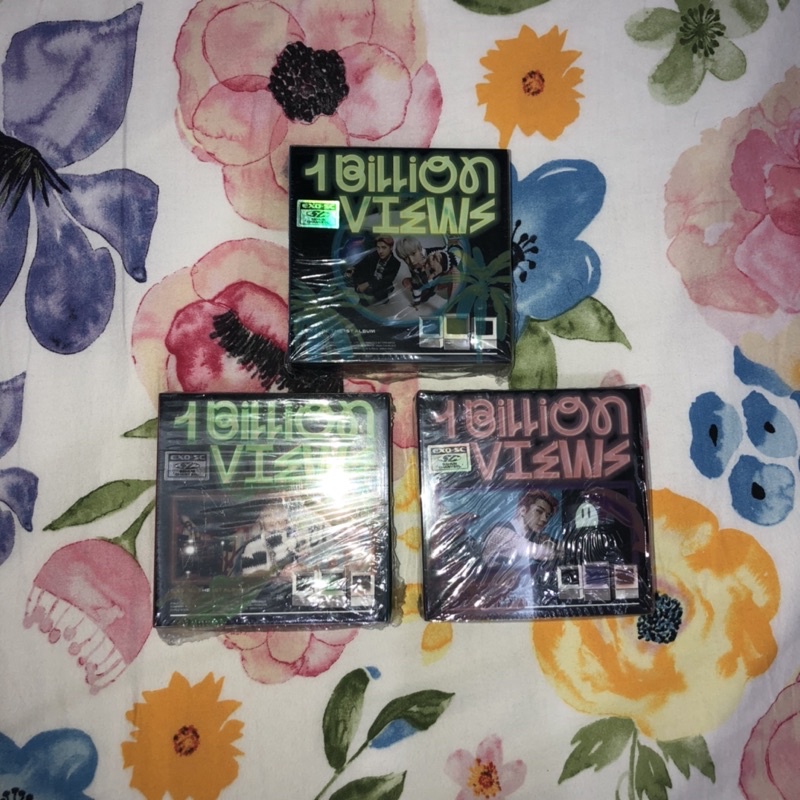 KIHNO ALBUM 1 BILLION VIEWS EXO SC SEHUN CHANYEOL (KIHNO ONLY)