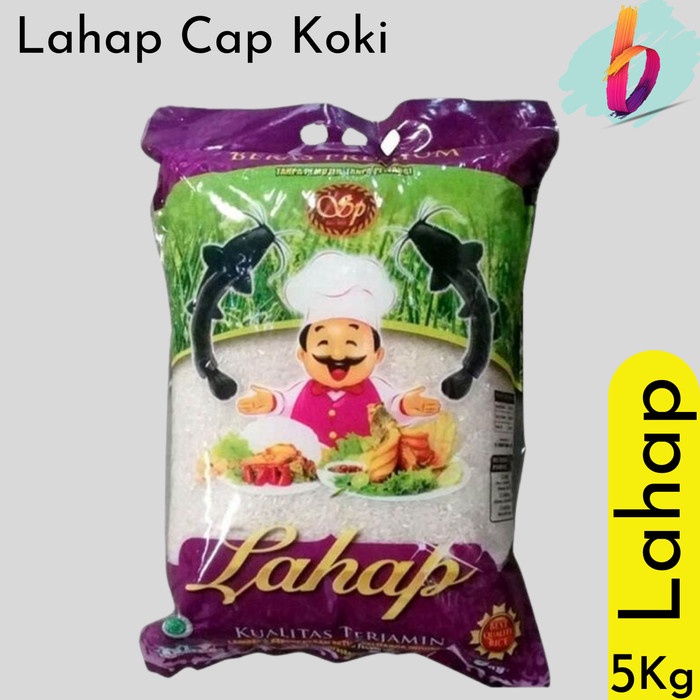 Lahap Beras Premium / Lahap wanita [5 kg] - Lahap Cap Koki
