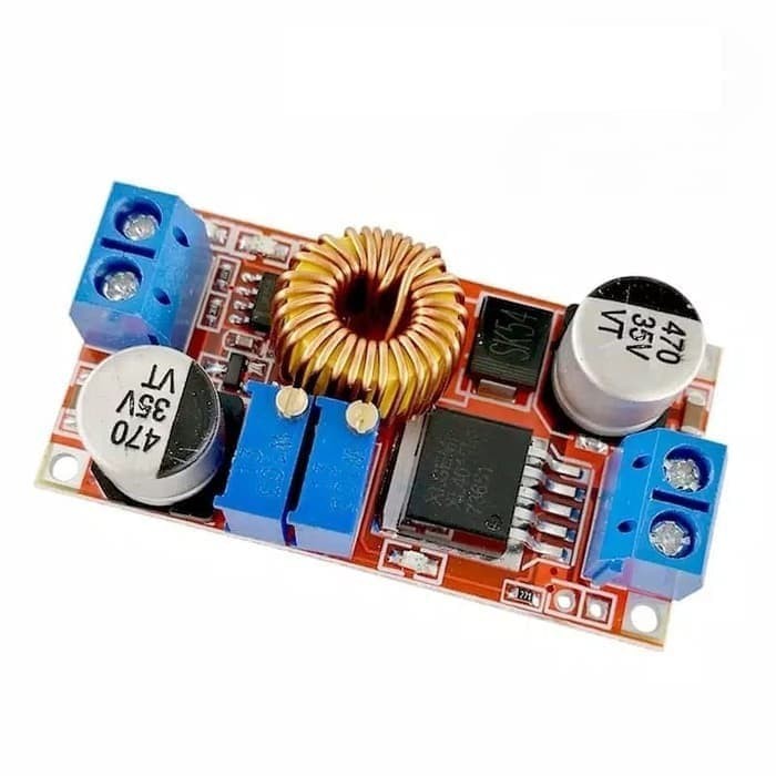 Modul XL4015 Step Down DC-DC 5A CC CV Baterai Charger Lithium Module