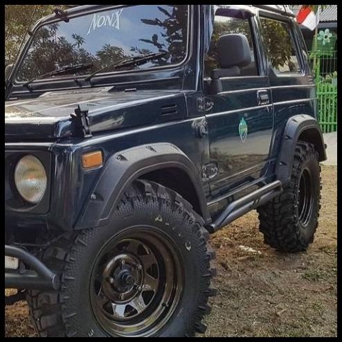 Over Fender Jimny Katana Model Kotak Samurai