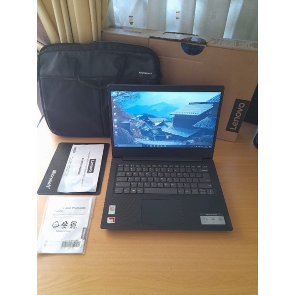 Laptop Second Lenovo Ideapad S145 Slim Amd A6 Ram 4gb HDD 1T - Laptop Bekas Laptop Seken Like New - 