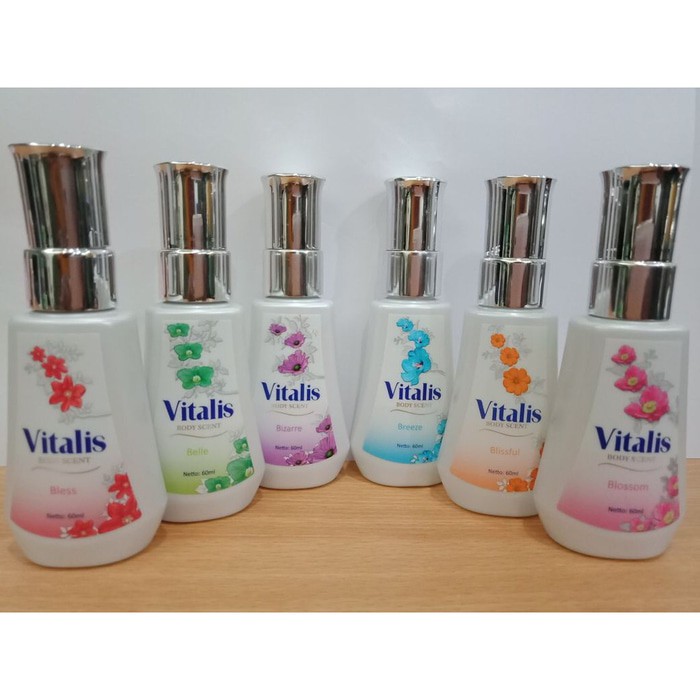 VITALIS Body Scent Spray 60mL (Kecil)