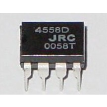 50Pcs 4558D JRC4558D RC4558IDR JRC4558 RC 4558 NJM4558 NJM4558D DIP8