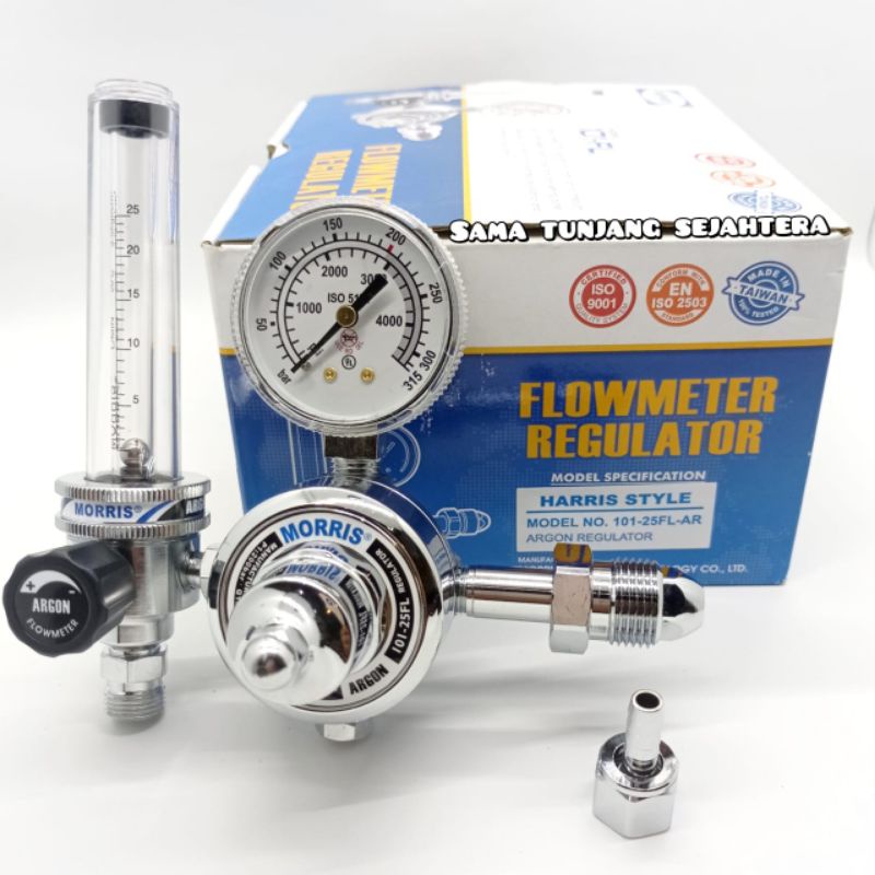 MORRIS REGULATOR ARGON 101-25-FL-AR